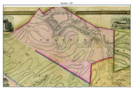 Shandaken, New York 1853 Old Town Map Custom Print - Ulster Co.