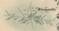 Sloansville, New York 1856 Old Town Map Custom Print - Schoharie Co.
