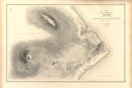 Hawaii Craters, 1841 Exploring Atlas - Pacific Coast - USA Regional
