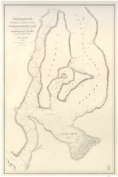 Puget Sound Entrance, 1841 Exploring Atlas - Pacific Coast - USA Regional