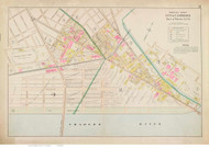 Plate 3, Cambridge - parts of Wards 2, 3, and 4, 1900 - Old Street Map Reprint - Middlesex Co. Atlas Vol.1 - Cambridge Area