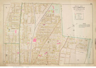 Plate 15, Somerville - parts of Wards 3,5 and 6, 1900 - Old Street Map Reprint - Middlesex Co. Atlas Vol.1 - Cambridge Area