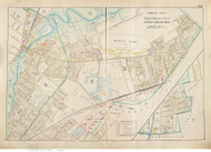 Plate 34, Medford - parts of Wards 3, 4, and 5, 1900 - Old Street Map Reprint - Middlesex Co. Atlas Vol.1 - Cambridge Area