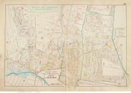 Plate 35, Medford - parts of Wards 1, 2 and 3, 1900 - Old Street Map Reprint - Middlesex Co. Atlas Vol.1 - Cambridge Area