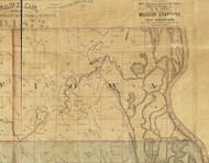 Iowa, Iowa 1872 Old Town Map Custom Print - Allamakee Co.
