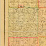 Amherst, Iowa 1884 Old Town Map Custom Print - Cherokee Co.