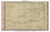 Hartland, New York 1852 Old Town Map Custom Print - Niagara Co.