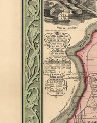 Statistics con't., Niagara County, New York 1852 Old Town Map Custom Print - Niagara Co.