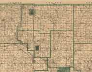 Liscomb, Iowa 1896 Old Town Map Custom Print - Marshall Co.