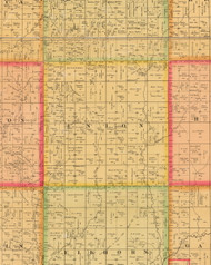 Union, Iowa 1884 Old Town Map Custom Print - Plymouth Co.