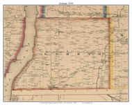 Gorham, New York 1859 Old Town Map Custom Print - Ontario Co.