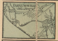 Farnumsville, Massachusetts 1857 Old Town Map Custom Print - Worcester Co.