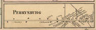 Perrysburg Village, New York 1856 Old Town Map Custom Print - Cattaraugus Co.
