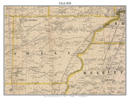 Chili, New York 1858 Old Town Map Custom Print - Monroe Co.