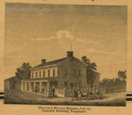 Herring House, Michigan 1860 Old Town Map Custom Print - Eaton Co.