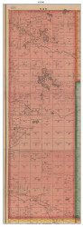 Elk, Michigan 1900 Old Town Map Custom Print - Lake Co.