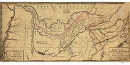 Tennessee 1795A Smith - Old State Map Reprint