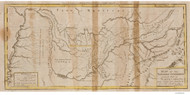 Tennessee 1795B Smith - Old State Map Reprint