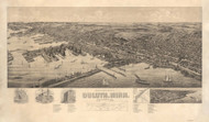 Duluth, Minnesota 1893 Bird's Eye View