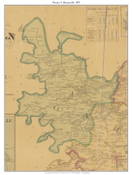 Precinct 4- Bryantsville - Buena Vista - Camp Nelson,  Kentucky 1879 Old Town Map Custom Print - Garrard Co.
