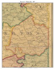 Precinct 5 - Macksville - Jenkinsville, Kentucky 1877 -  Washington Co.