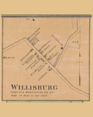 Willisburg Village, Precinct 4, Kentucky 1877 - Washington Co.