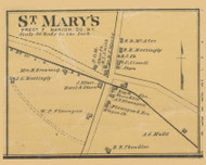 St Mary's Village, Precinct 7, Kentucky 1877 - Marion Co.