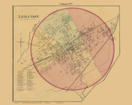Lebanon Village, Precinct 3, Kentucky 1877 - Marion Co.