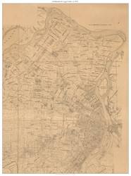 Northeast St. Louis Co., Missouri - Lewis & Clark - Spanish Lake - Florissant - St. Ferdinand - Ferguson - Creve Coeur - Maryland Heights 1880-1910 Old Town Map Custom Print St. Louis Co.