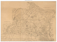 Northern St. Louis Co., Missouri - Lewis & Clark - Florissant - St. Ferdinand - Ferguson - Airport - University - Midland - Clayton - Jefferson 1880-1910 Old Town Map Custom Print St. Louis Co.