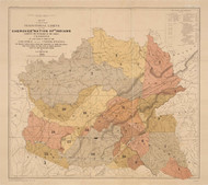 Southeastern Cherokee Nation Territories, 1884  Southeast - USA Regionals