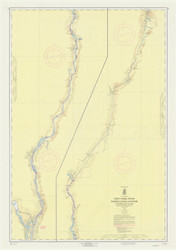 Champlain Canal Troy to Whitehall 1962 - US Lake Survey - Old Map Reprint - NY Regionals - Canals