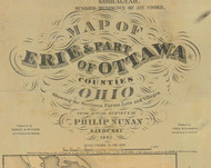 Title of Source Map - Erie/Ottawa Co., Ohio 1863 - NOT FOR SALE - Erie Co.