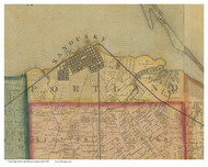 Portland, Ohio 1863 Old Town Map Custom Print - Erie Co.