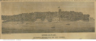 Cooke Summer Residence - Put In Bay, Ohio 1863 Old Town Map Custom Print - Erie/Ottawa Co.