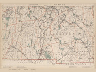 Charlton, Oxford, Millbury, & Northbridge Area, Massachusetts 1891 Old Town Map Reprint - Walker State Atlas Plate 16