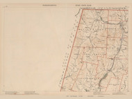 Williamstown & Ashford Area, including part of North Adams, Massachusetts 1891 Old Town Map Reprint - Walker State Atlas Plate 25