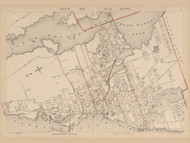 City of Fall River, Massachusetts 1891 Old Town Map Reprint - Walker State Atlas