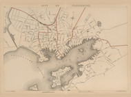 City of Gloucester, Massachusetts 1891 Old Town Map Reprint - Walker State Atlas