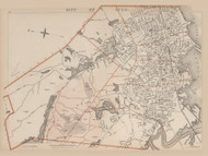 City of Lynn, Massachusetts 1891 Old Town Map Reprint - Walker State Atlas
