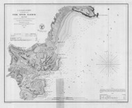 York River Harbor 1854 B - Old Map Nautical Chart AC Harbors 1 328 - Maine