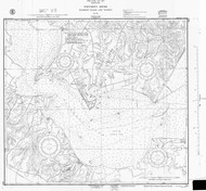 Patuxent River Solomons Island and Vicinity 1951 - Old Map Nautical Chart AC Harbors 561 - Chesapeake Bay