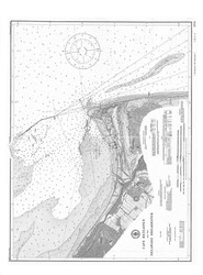 Cape Henlopen and the Delaware Breakwater 1910 - Old Map Nautical Chart AC Harbors 379 - Chesapeake Bay