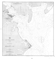 Annapolis River 1889 BW - Old Map Nautical Chart AC Harbors 385 - Chesapeake Bay