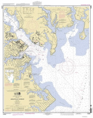 Annapolis River 2012 - Old Map Nautical Chart AC Harbors 385 - Chesapeake Bay
