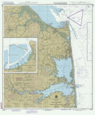 Cape Henlopen to Indian River Inlet 1985 - Old Map Nautical Chart AC Harbors 411 - Chesapeake Bay