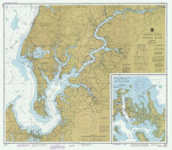 Chester River 1984 - Old Map Nautical Chart AC Harbors 548 - Chesapeake Bay