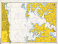 Choptank River and Herring Bay 1966 - Old Map Nautical Chart AC Harbors 551 - Chesapeake Bay