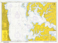 Choptank River and Herring Bay 1973 - Old Map Nautical Chart AC Harbors 551 - Chesapeake Bay