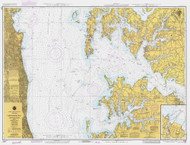 Choptank River and Herring Bay 1983 - Old Map Nautical Chart AC Harbors 551 - Chesapeake Bay